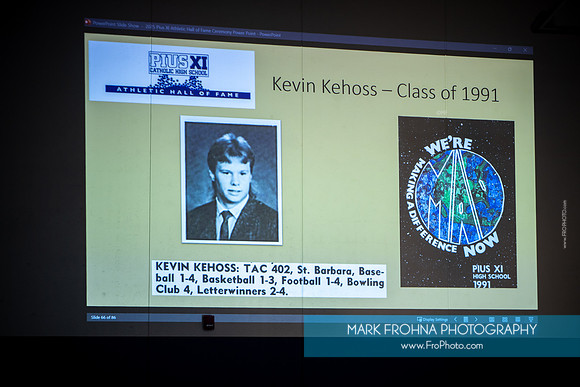 Pius XI Athletic Hall of Fame 2025-58