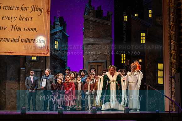 Milwaukee Rep 50th Christmas Carol School Matinee 2025-75