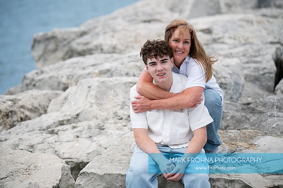 Ben K Class of 2027 with Mom-60