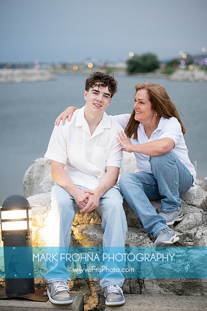 Ben K Class of 2027 with Mom-63