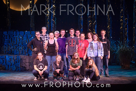 VAHS Into the Woods Cast and Crew-6