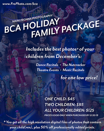 BCA Holiday Package