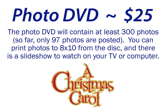 AHS Xmas Carol Photo DVD